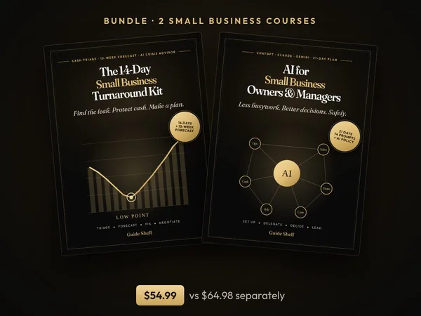Small Business Downturn Bundle cover