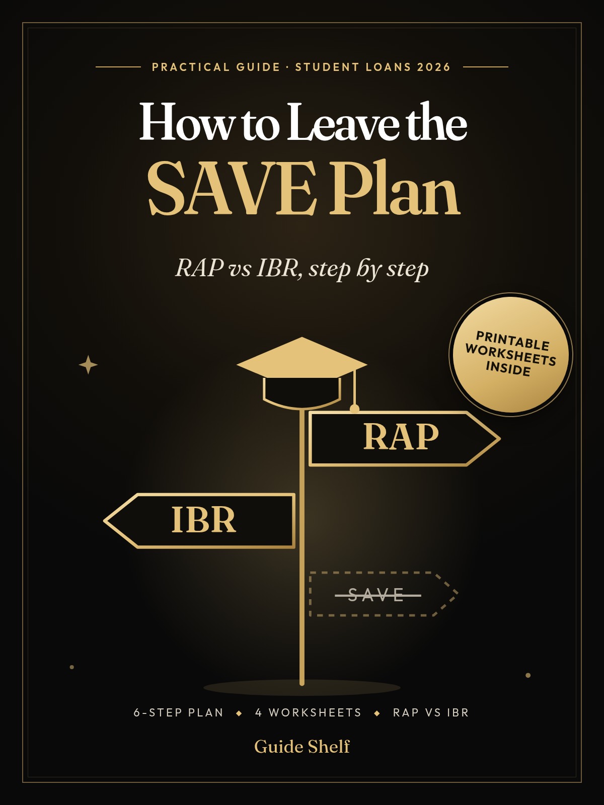 How to Leave the SAVE Student Loan Plan guide cover
